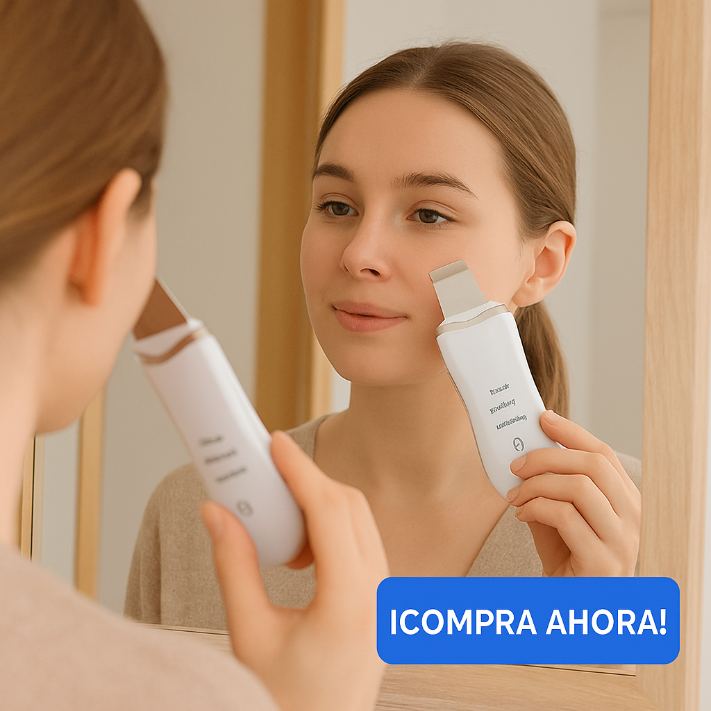Espatula Facial Ultrasonica Exfoliante