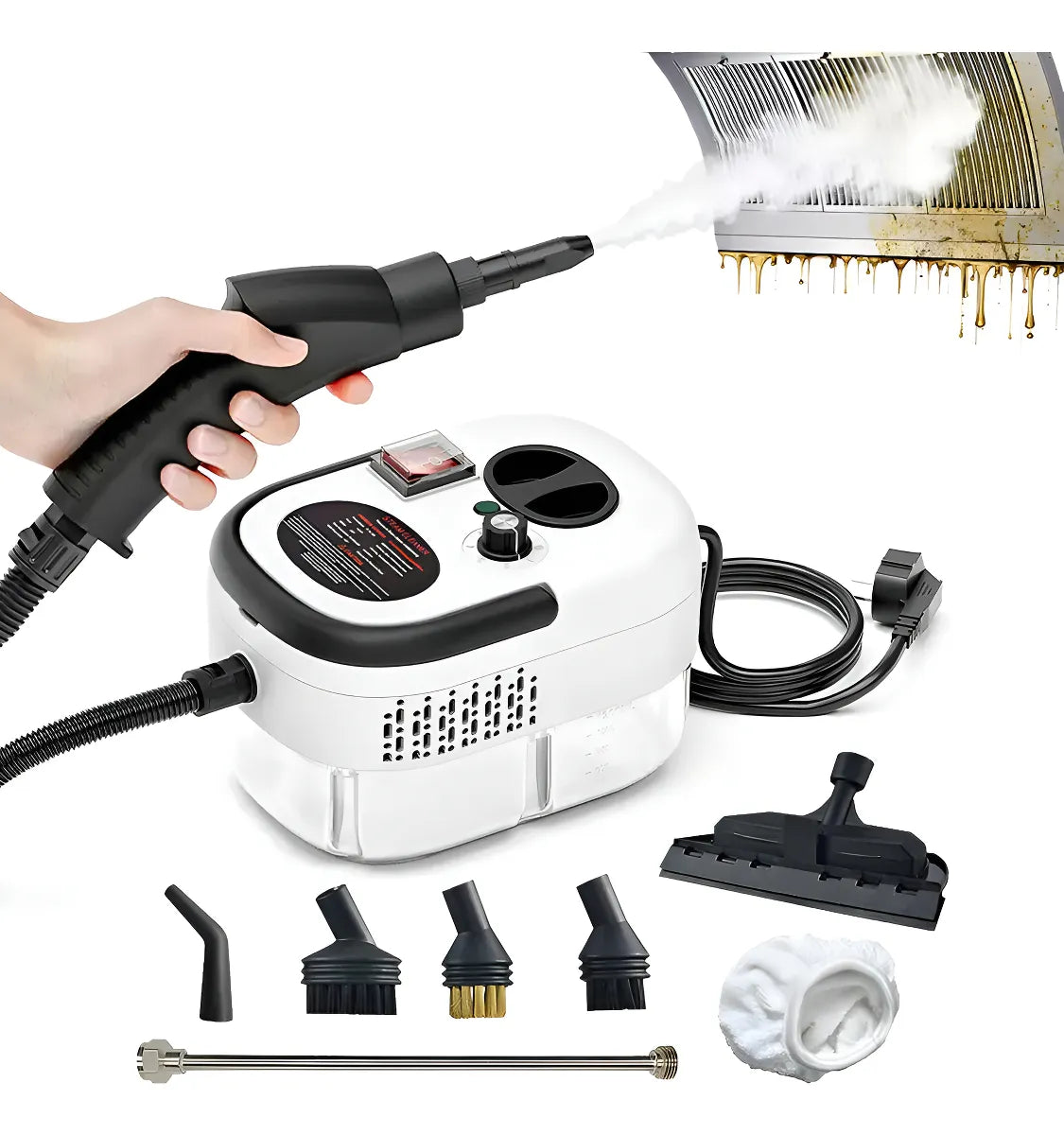 Limpiador A Vapor Presión 2500w Portátil