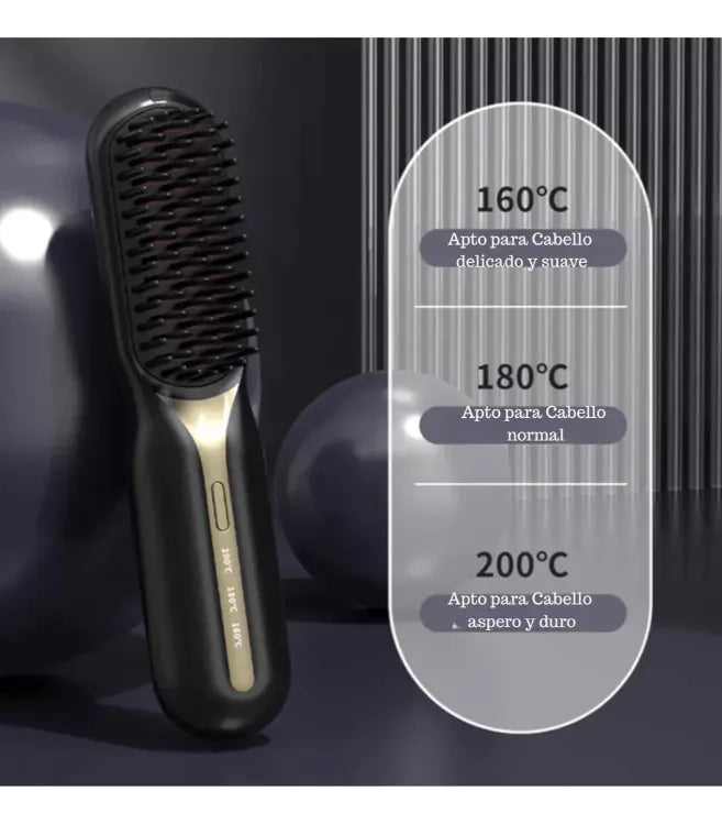 MINI CEPILLO ALISADOR INALÁMBRICO