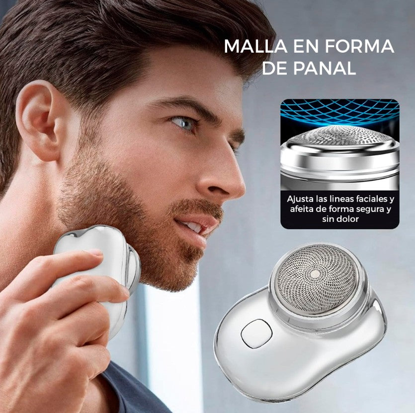 Mini Afeitadora Portátil Recargable