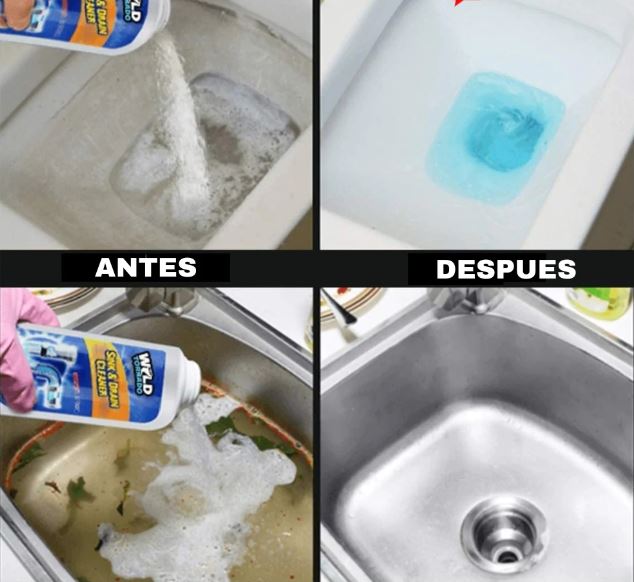 Pack x2 [500 grs] Wild Tornado: Ultra Destapador de Cañerías [1KG TOTAL]