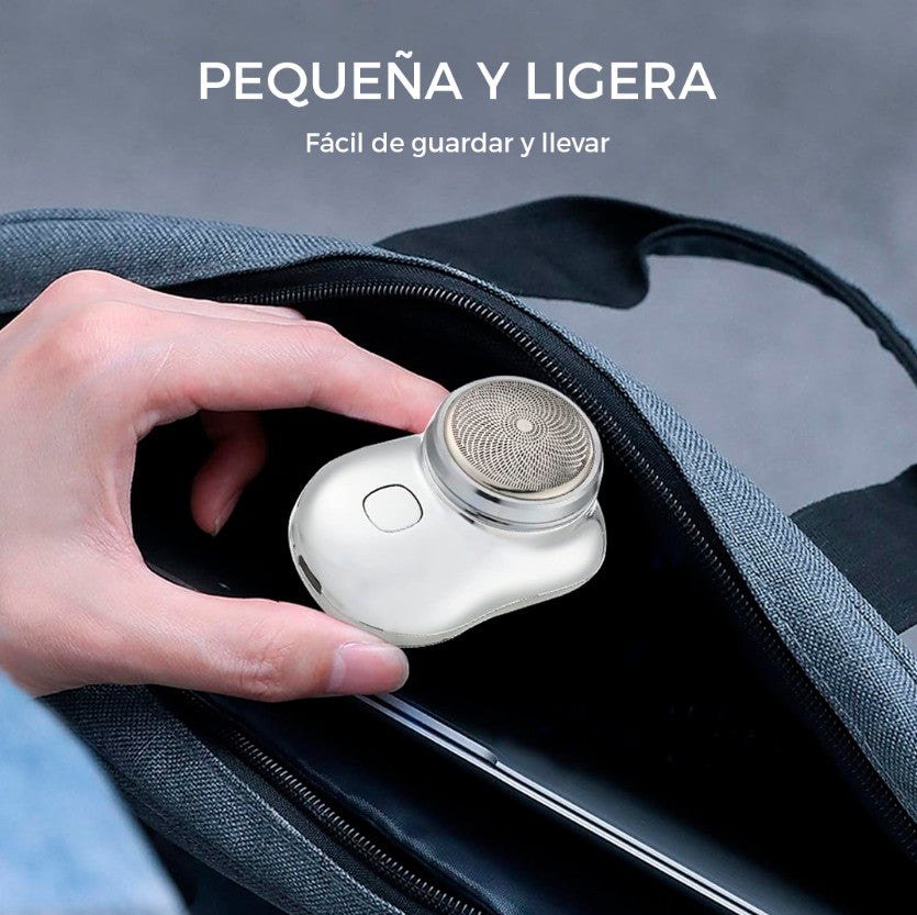 Mini Afeitadora Portátil Recargable