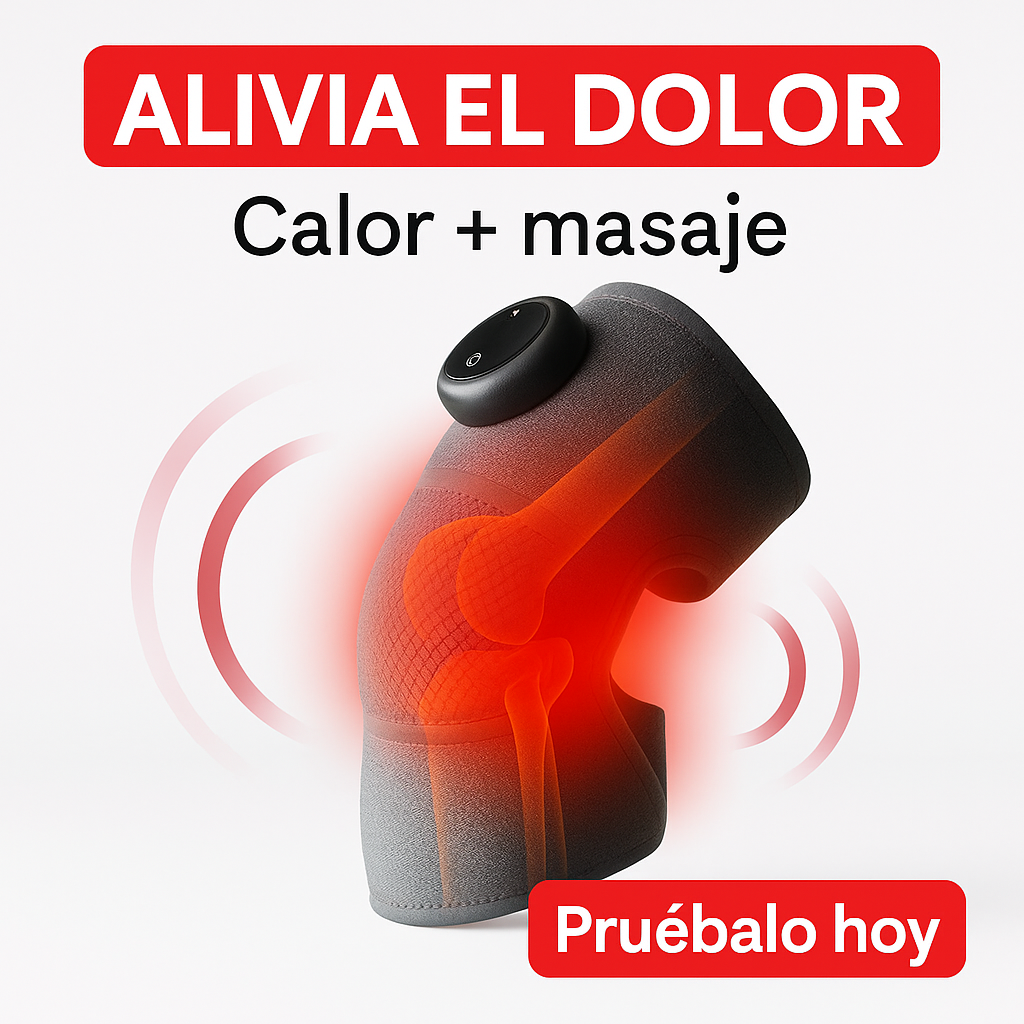 Masajeador de rodillas con calor