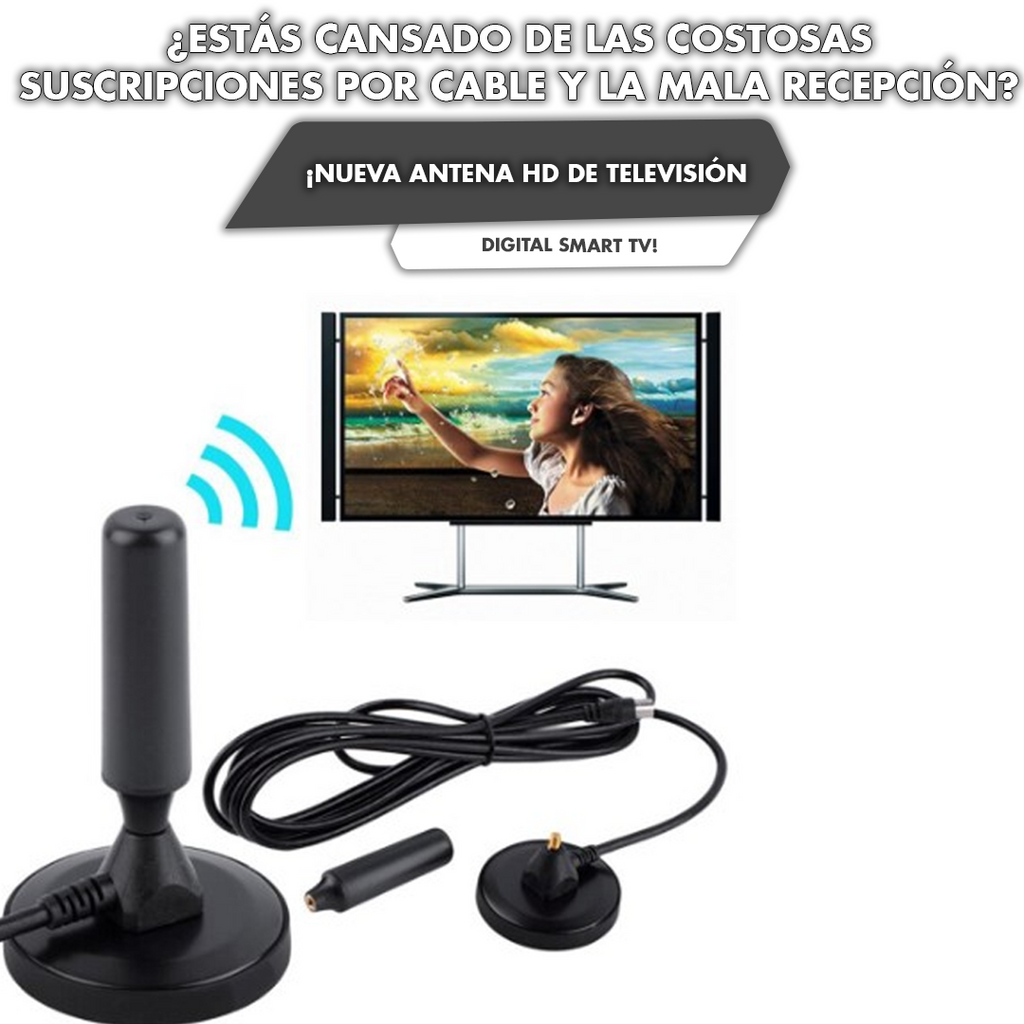 Antena digital hd tv