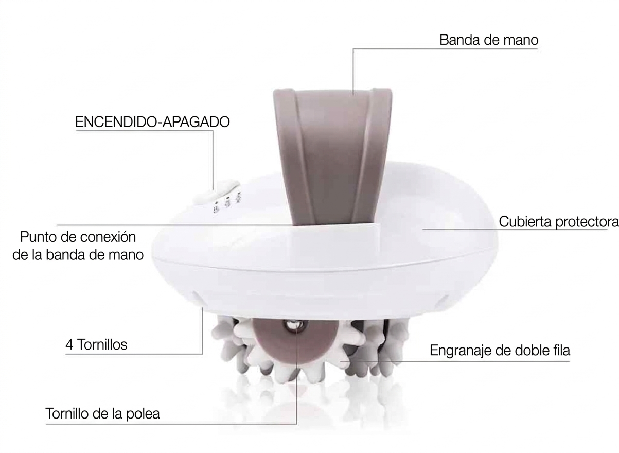 Masajeador corporal anticelulitis