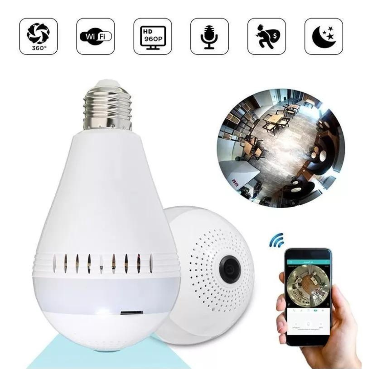 Ampolleta Cámara de Seguridad