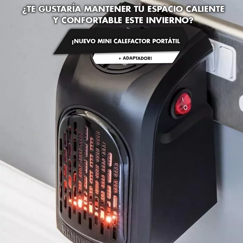 Calefactor portatil