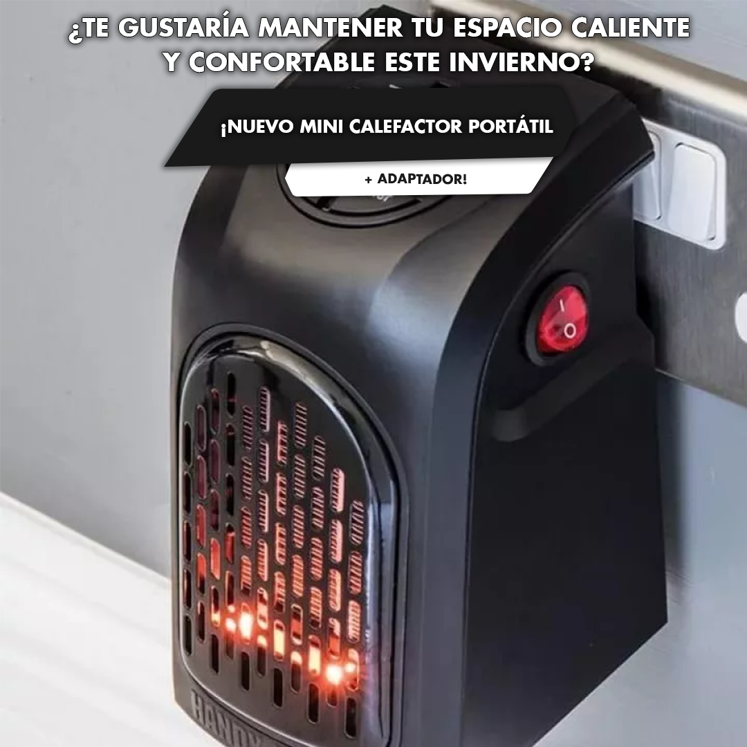 Calefactor portatil