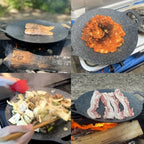 Plancha Coreana antiadherente asado de disco
