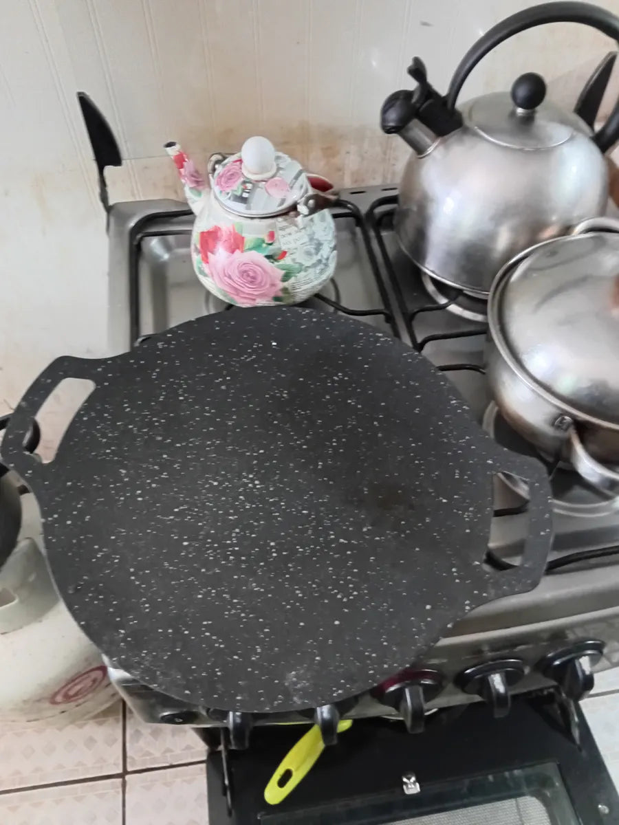 Plancha Coreana antiadherente asado de disco